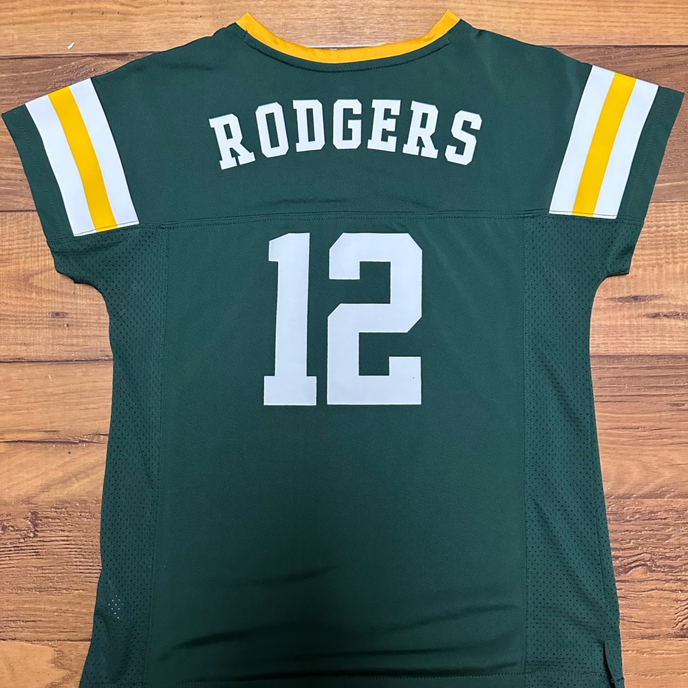 NFL Green Bay Packers Women's Green Jersey - Picture 5 of 7